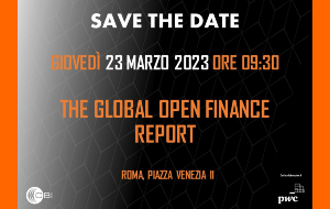 SAVE THE DATE: THE GLOBAL OPEN FINANCE REPORT