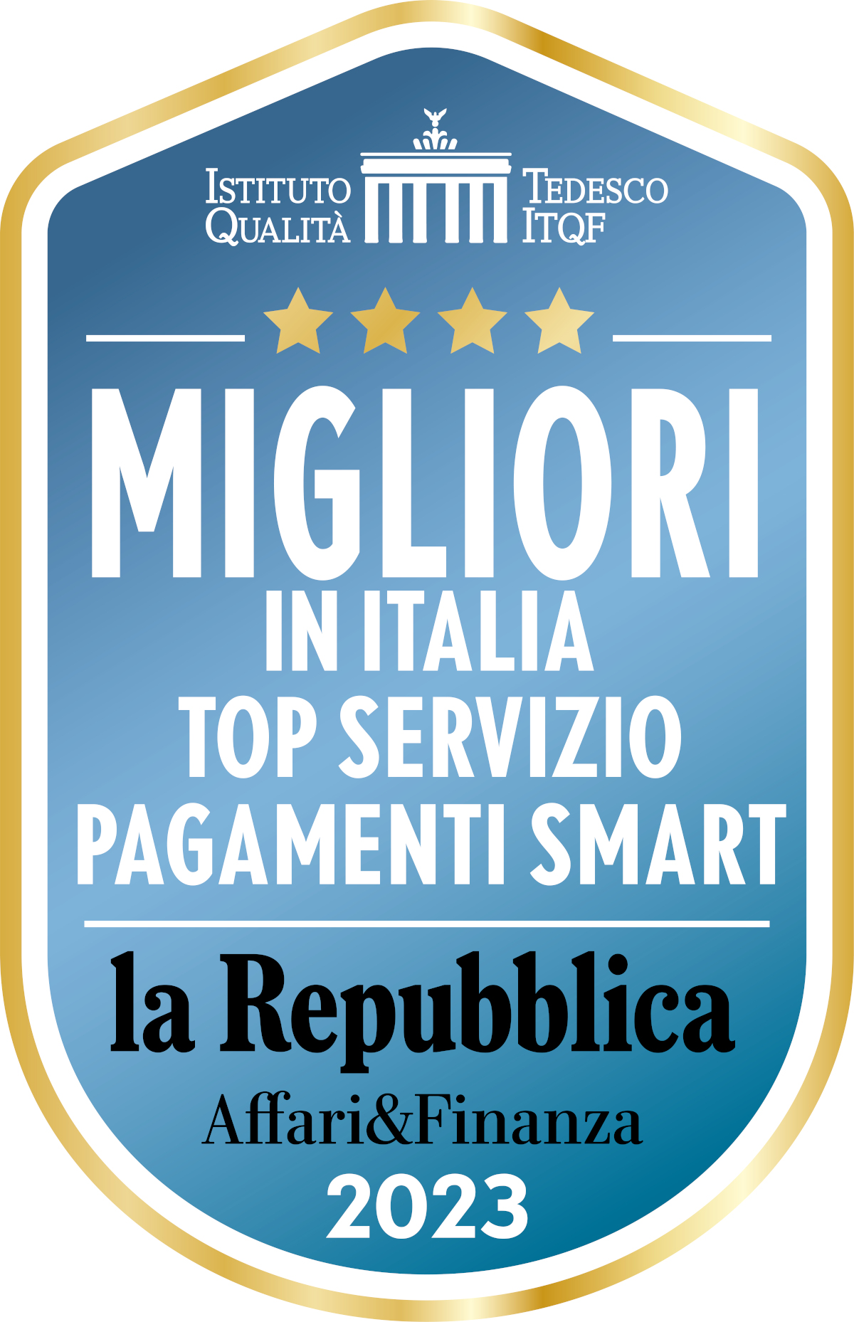 Migliori in Italia - Campioni del Servizio 2023